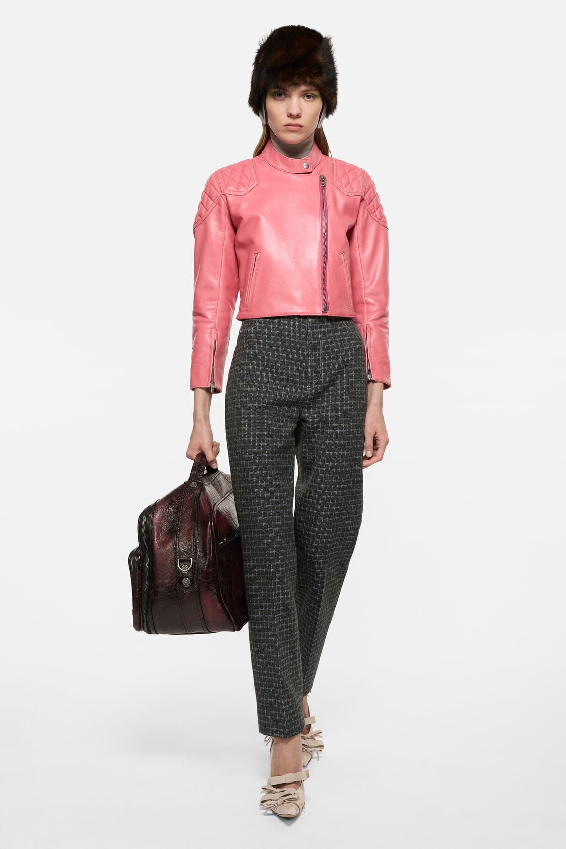 Acne Studios Woven wool-blend trousers - Dark green