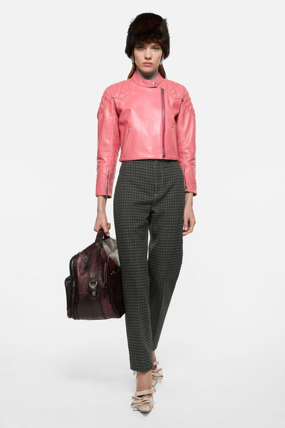 Acne Studios Woven wool-blend trousers - Dark green