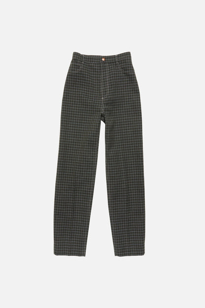 Acne Studios Woven wool-blend trousers - Dark green