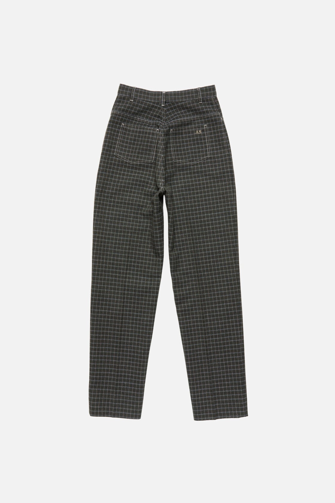 Acne Studios Woven wool-blend trousers - Dark green