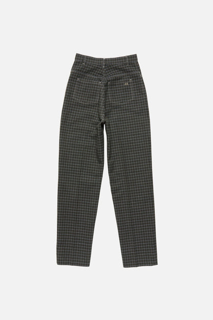 Acne Studios Woven wool-blend trousers - Dark green
