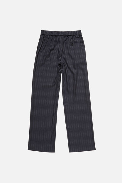 Acne Studios Pinstripe wool trousers - Navy blue