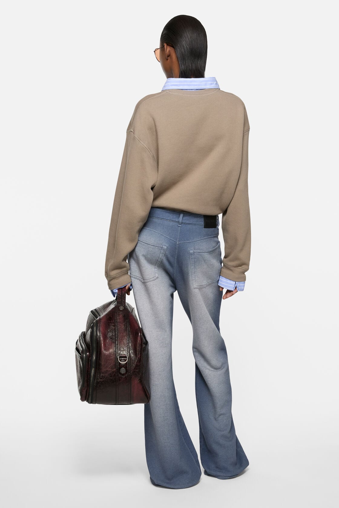 Acne Studios Fleece trousers - Grey Melange