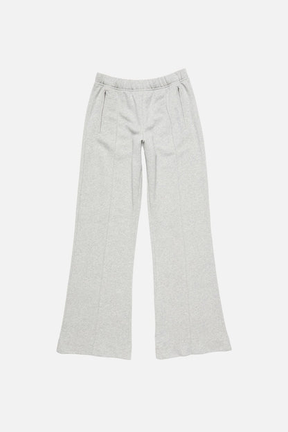 Acne Studios Fleece trousers with logo - Grey Melange