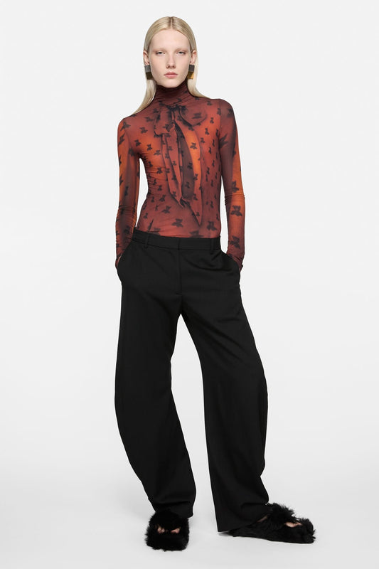 Acne Studios Tailored wool trousers - Black