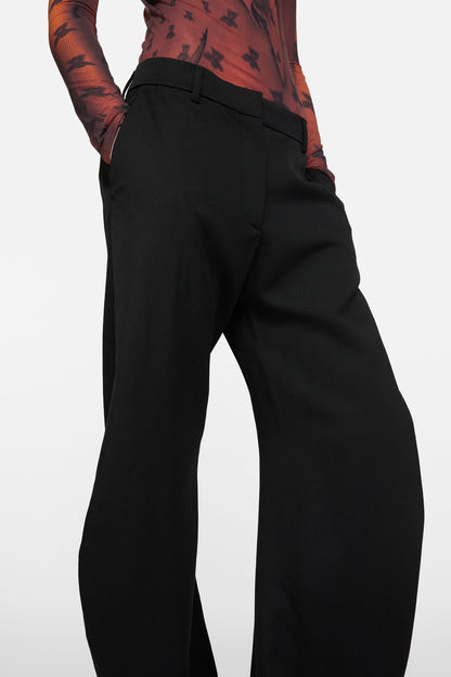 Acne Studios Tailored wool trousers - Black
