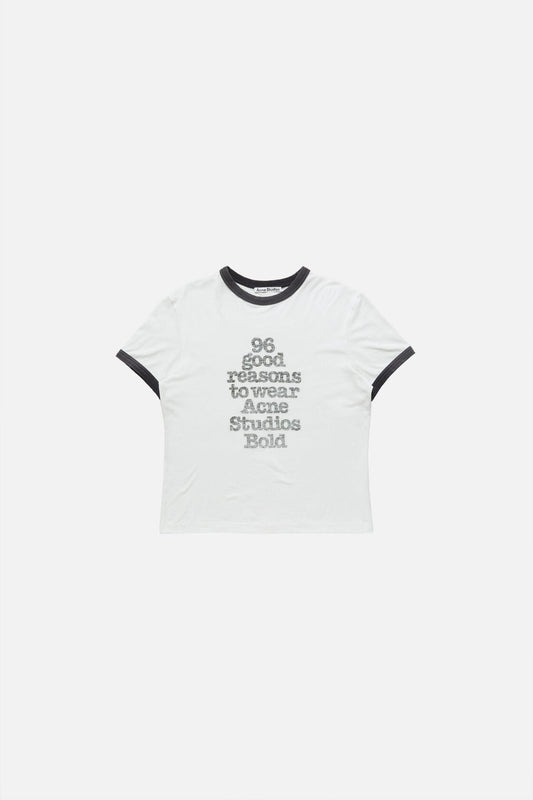 Acne Studios Graphic t-shirt - White/black