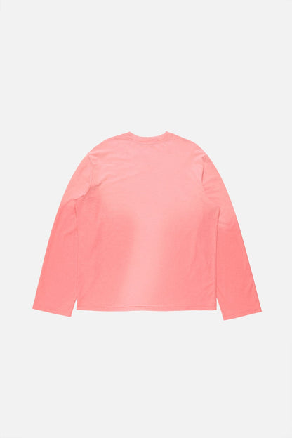 Acne Studios Sprayed 1996 logo t-shirt - Tango pink