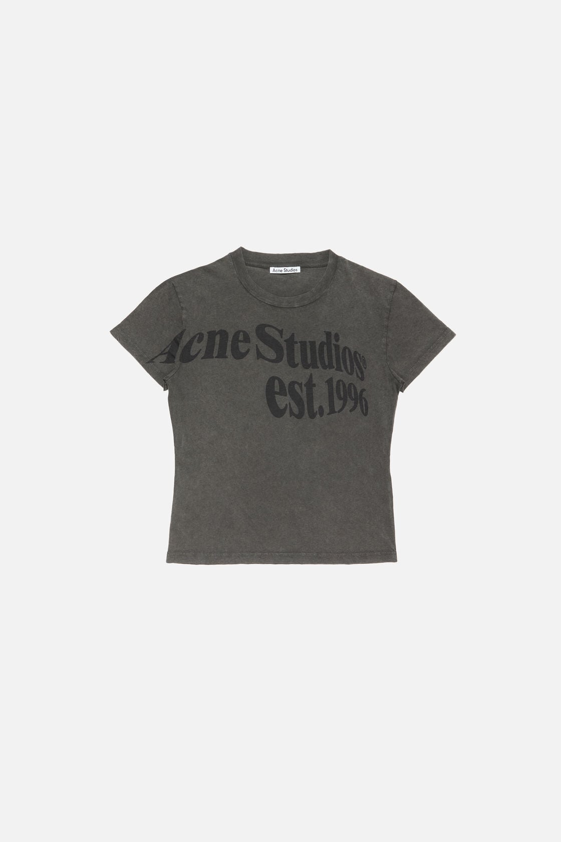 Acne Studios Projection artwork T-shirt - Off black