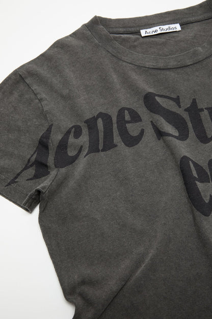 Acne Studios Projection artwork T-shirt - Off black
