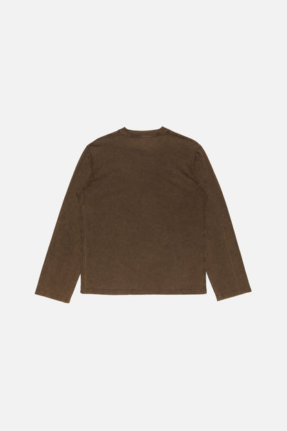 Acne Studios Projection logo t-shirt - Almond brown