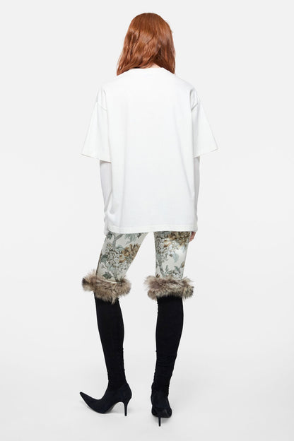 Acne Studios Embroidered t-shirt - Off white/ecru