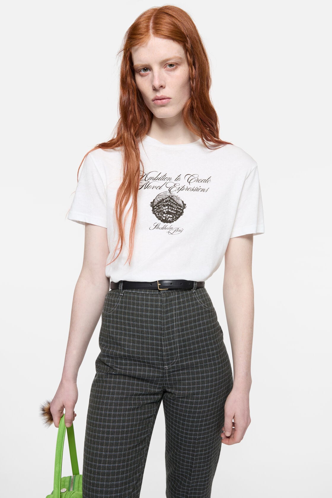 Acne Studios Graphic jersey t-shirt - Optic White