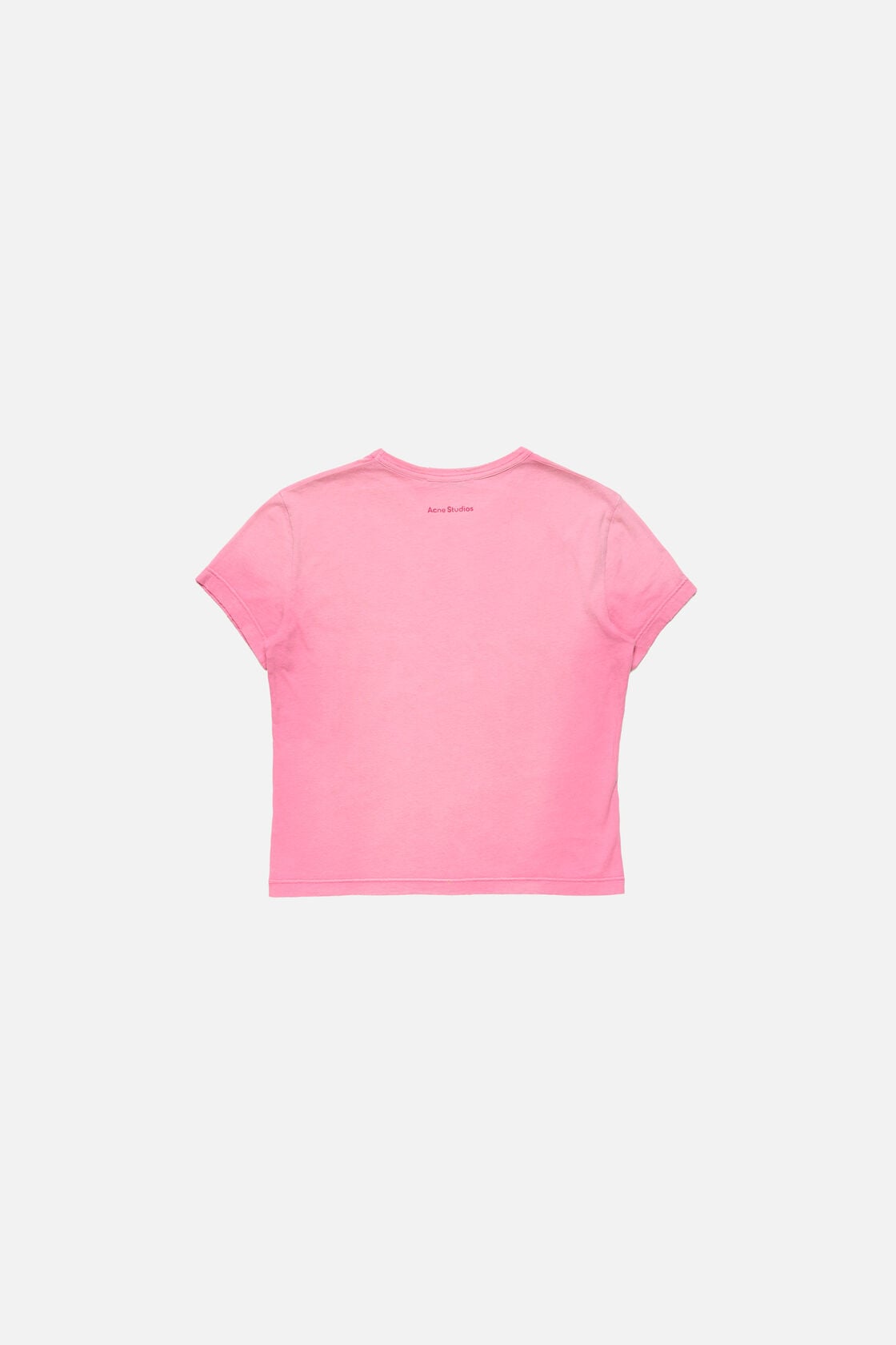 Acne Studios Fitted graphic t-shirt - Pink