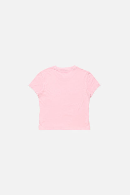 Acne Studios Fitted graphic  t-shirt - Pale Pink