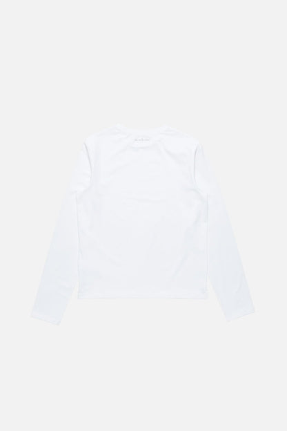 Acne Studios Long sleeve t-shirt - regular fit - Optic White