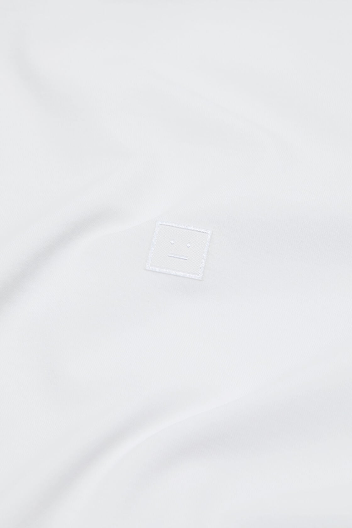 Acne Studios Long sleeve t-shirt - regular fit - Optic White