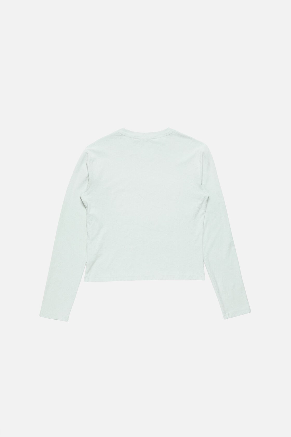 Acne Studios Distressed logo t-shirt - Pale mint