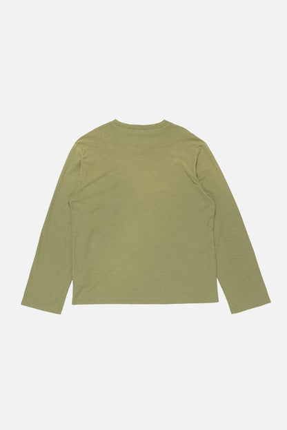 Acne Studios Sprayed 1996 logo t-shirt - Olive green