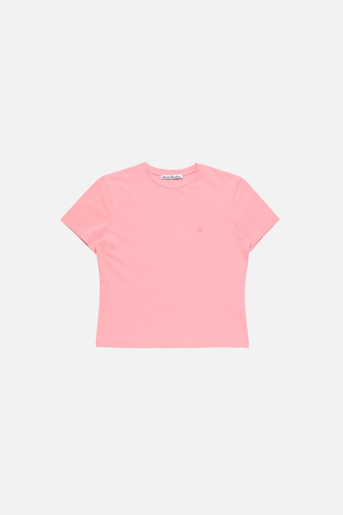 Acne Studios T-shirt - regular fit - Tango pink