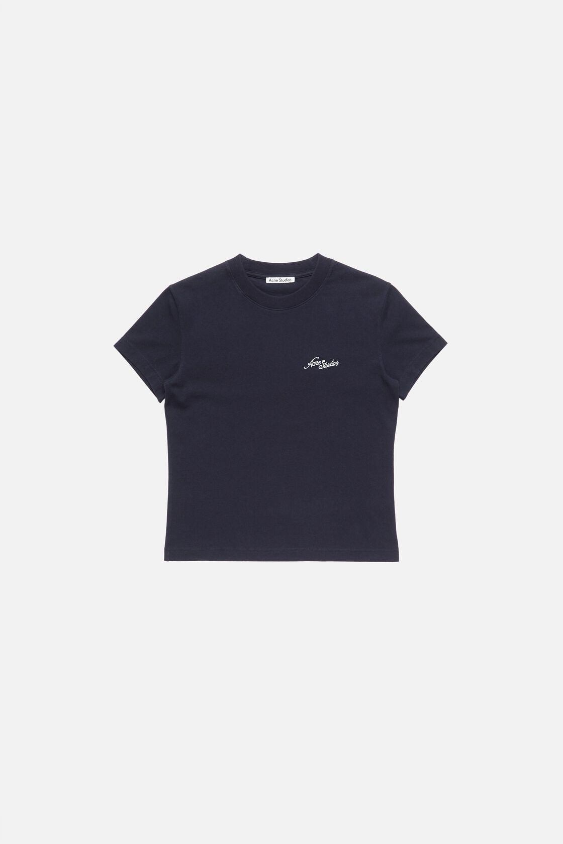 Acne Studios Jersey t-shirt with logo - Dark navy