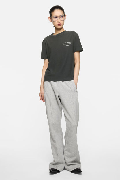 Acne Studios Sprayed logo t-shirt - Faded black