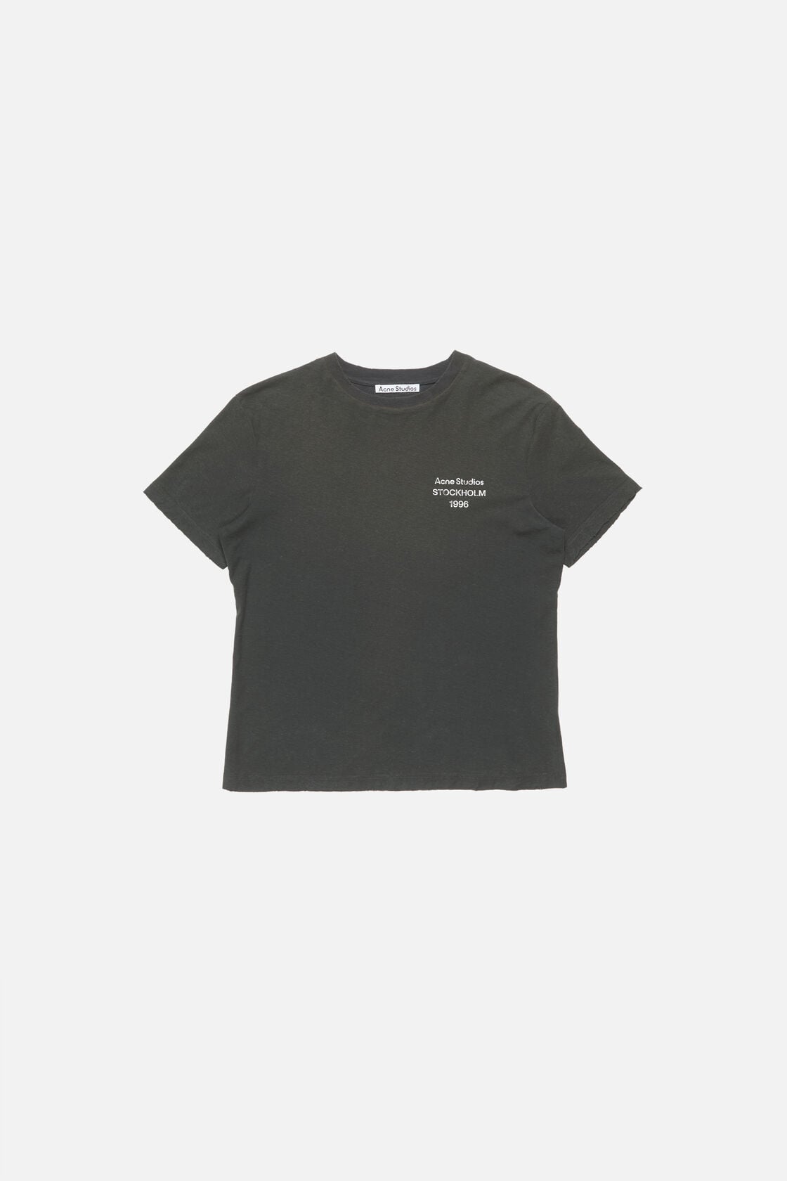 Acne Studios Sprayed logo t-shirt - Faded black