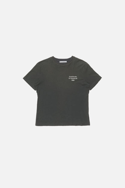 Acne Studios Sprayed logo t-shirt - Faded black