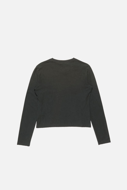 Acne Studios Distressed logo t-shirt - Faded black
