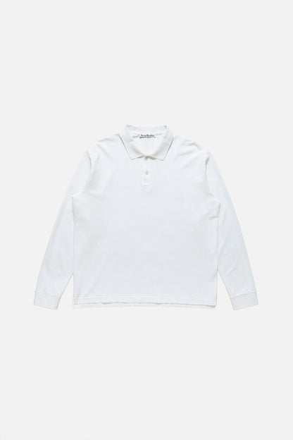 Acne Studios Polo shirt with white 1996 logo - White