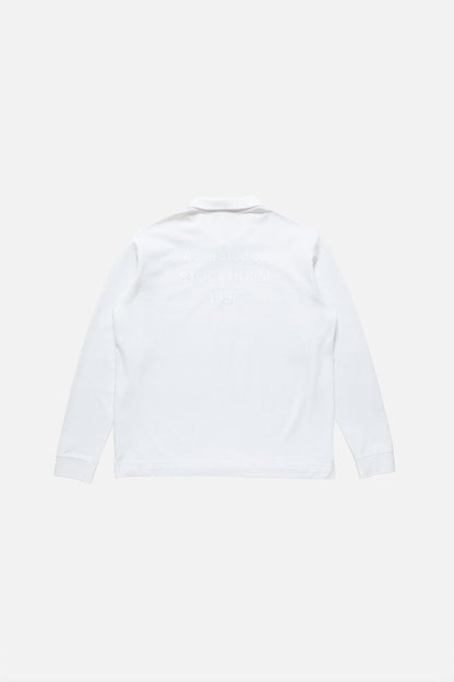 Acne Studios Polo shirt with white 1996 logo - White