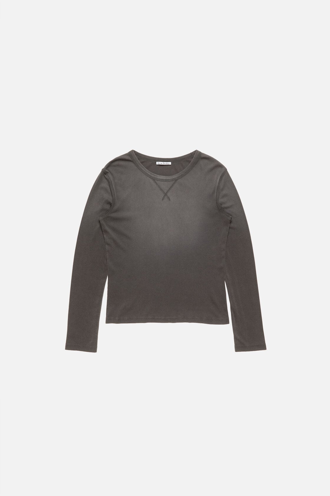 Acne Studios Sprayed logo t-shirt - Faded black