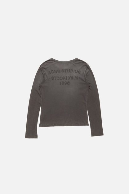 Acne Studios Sprayed logo t-shirt - Faded black