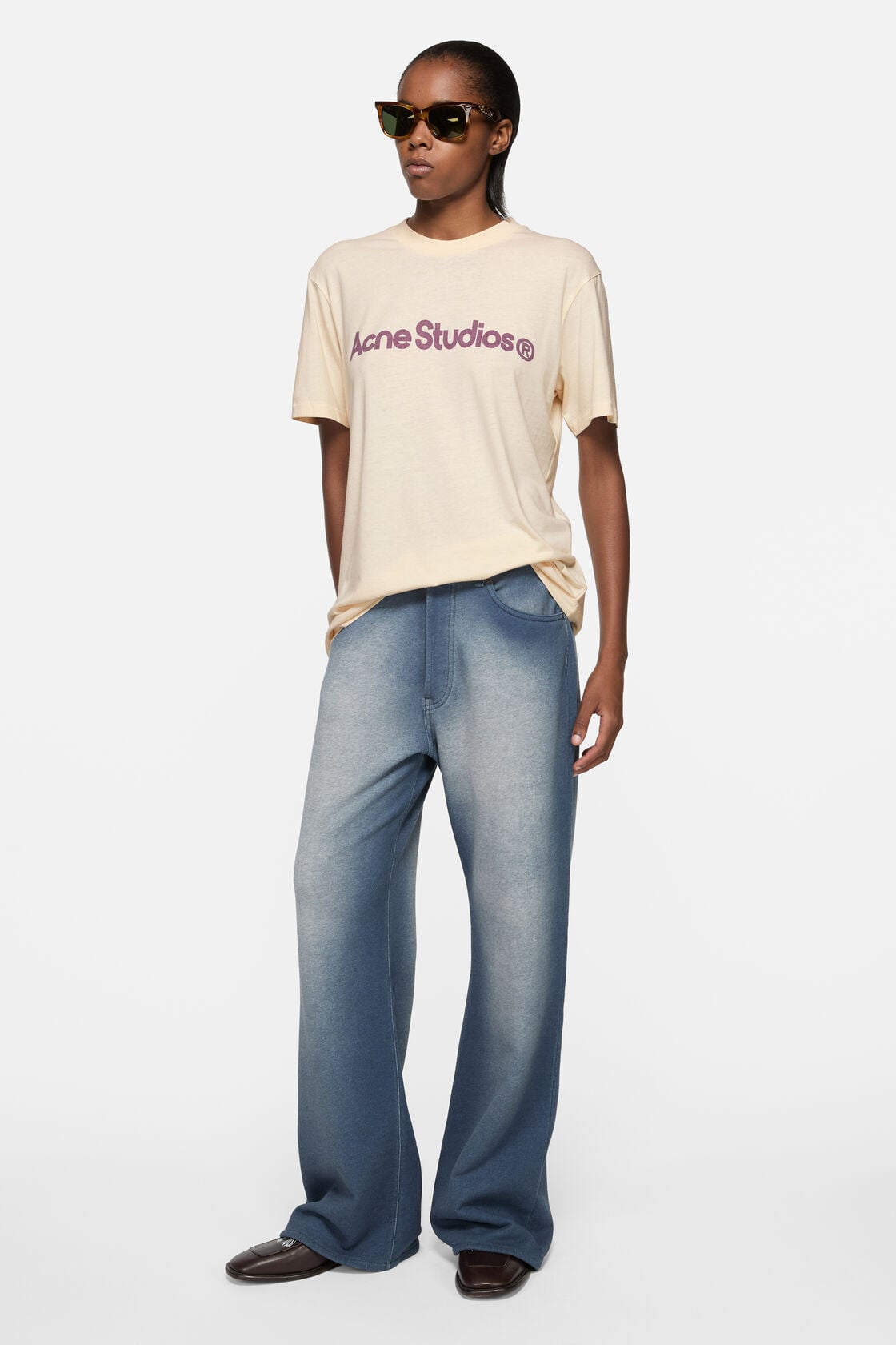 Acne Studios Graphic t-shirt - Pale Pink