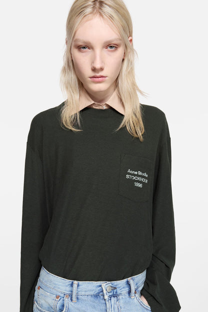 Acne Studios Logo t-shirt - Faded black