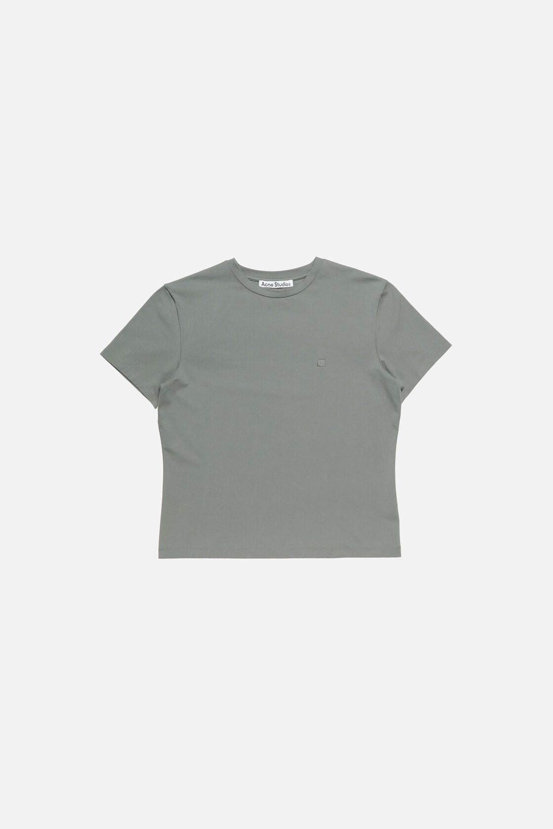Acne Studios T-shirt - regular fit - Stone grey