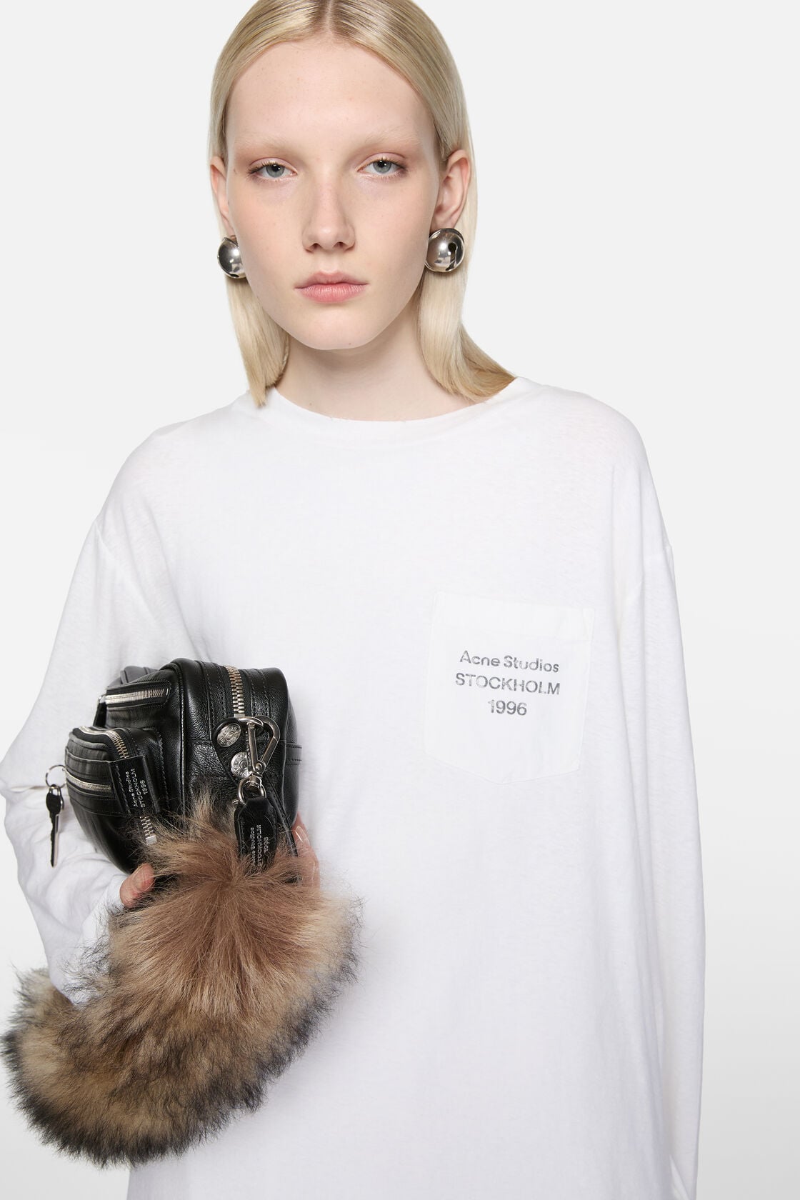 Acne Studios Logo t-shirt - Off white