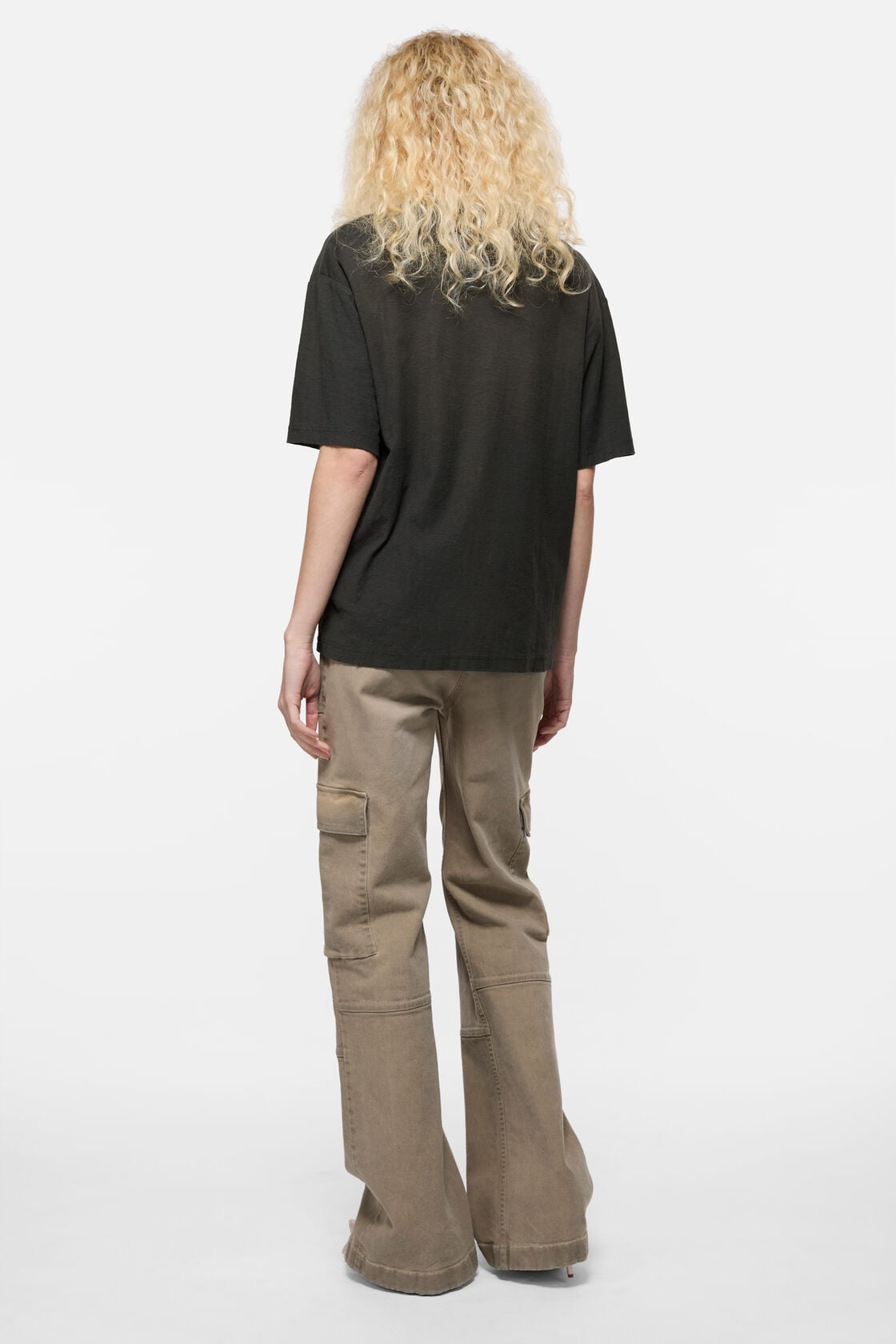 Acne Studios Sprayed logo t-shirt - Faded black