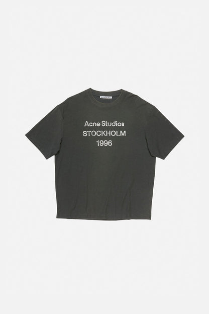 Acne Studios Sprayed logo t-shirt - Faded black