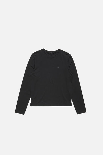 Acne Studios Face logo t-shirt - Black