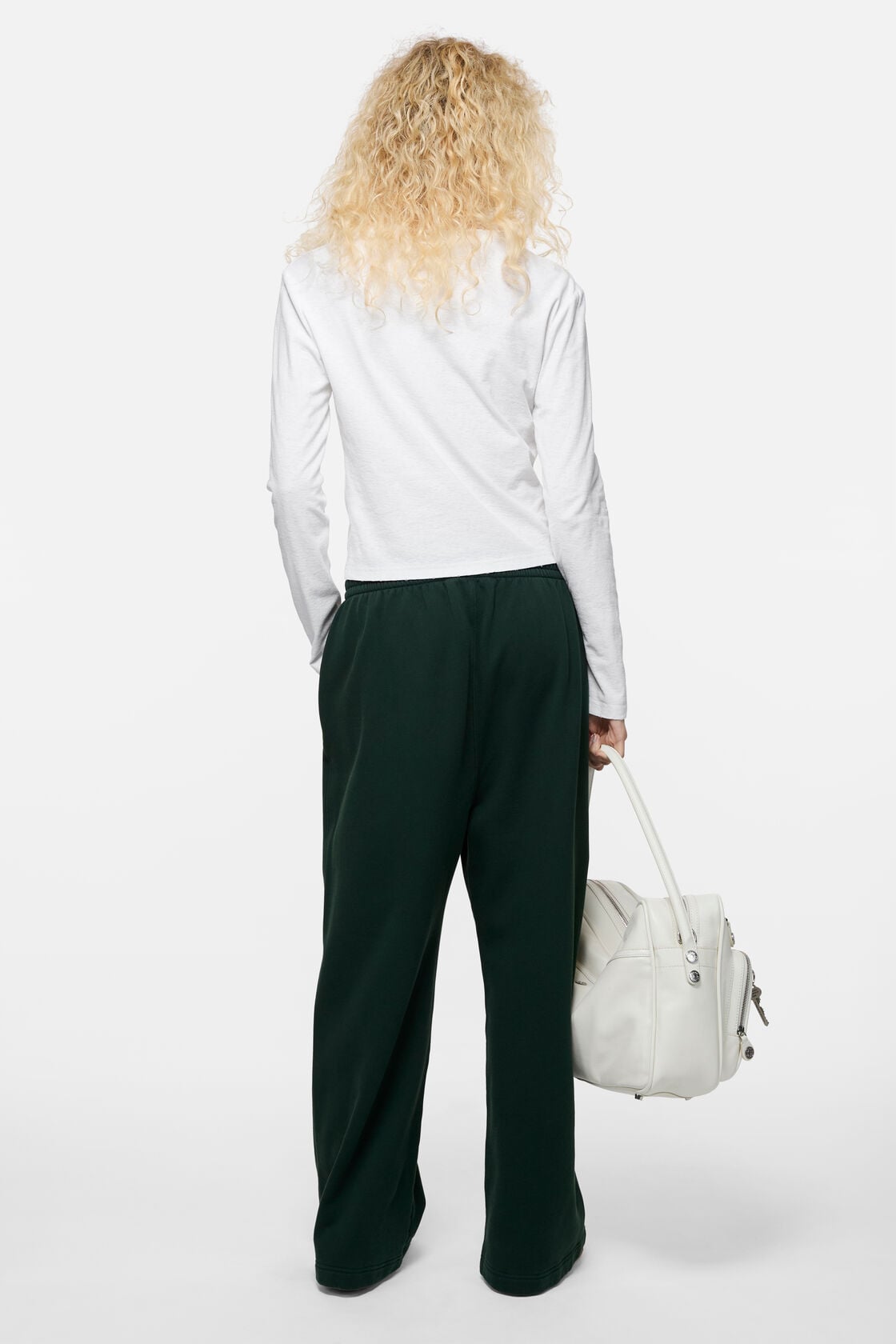 Acne Studios Distressed logo t-shirt - Off white