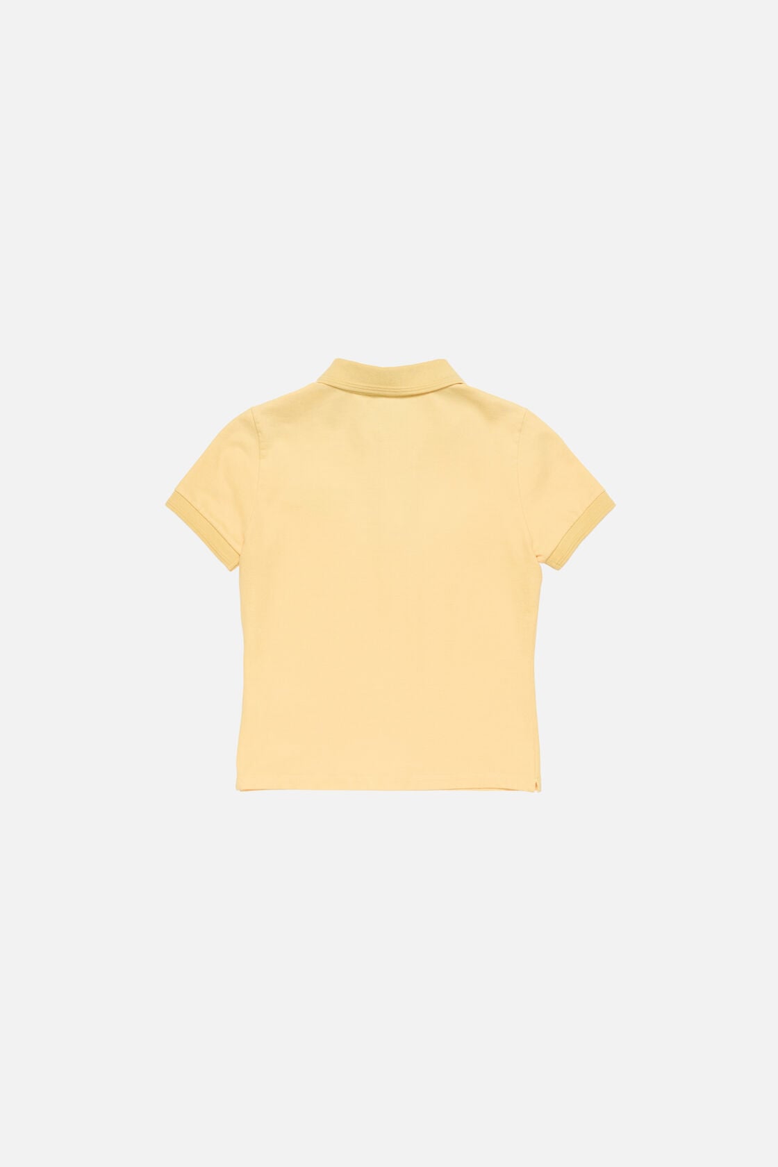 Acne Studios Sprayed polo t-shirt - Warm yellow