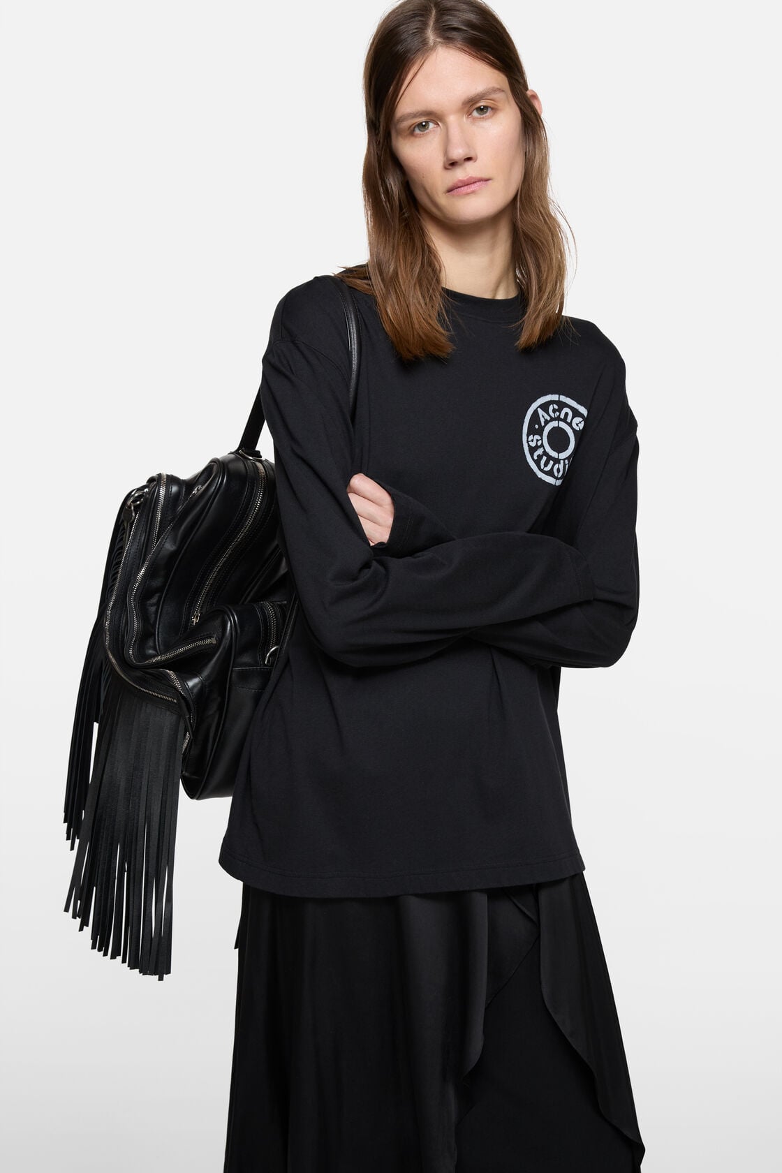 Acne Studios Logo t-shirt - Black