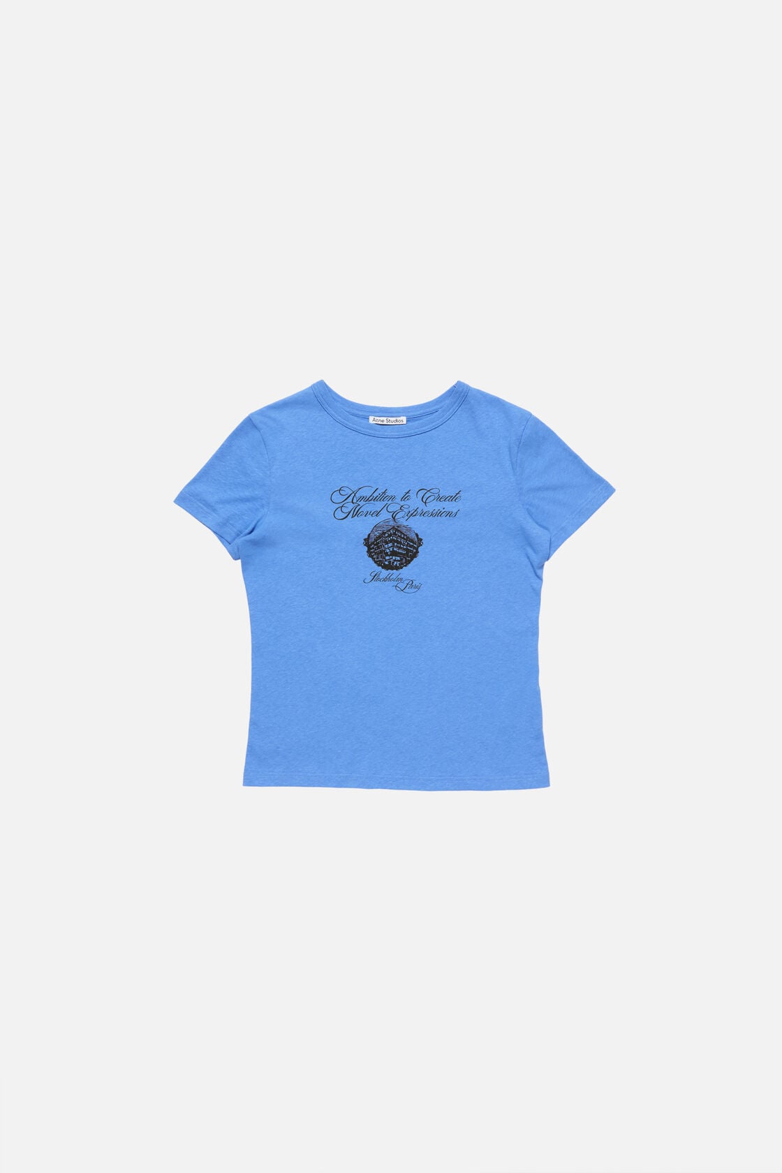 Acne Studios Graphic jersey t-shirt - Blue