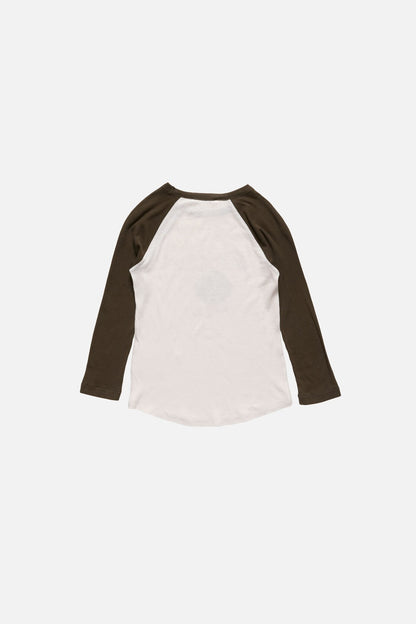 Acne Studios Jersey t-shirt with logo - Beige/brown
