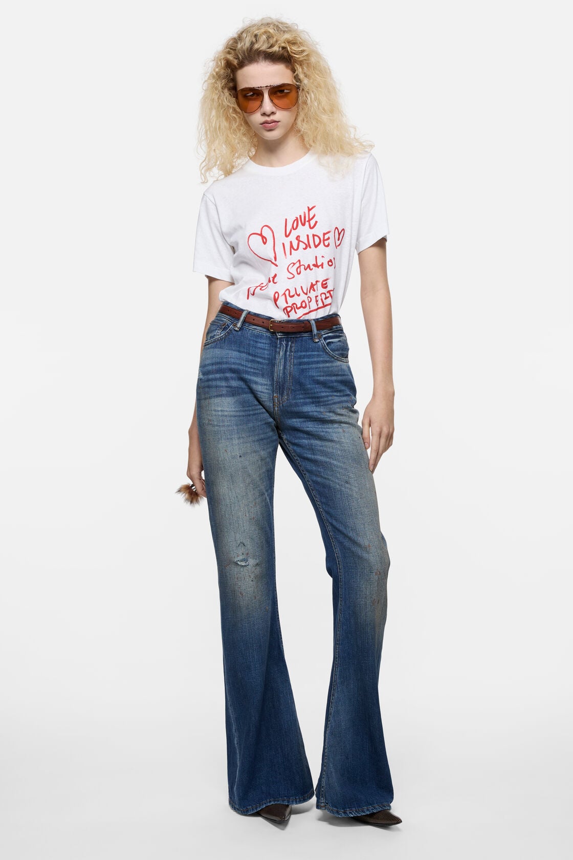 Acne Studios Graphic t-shirt - White