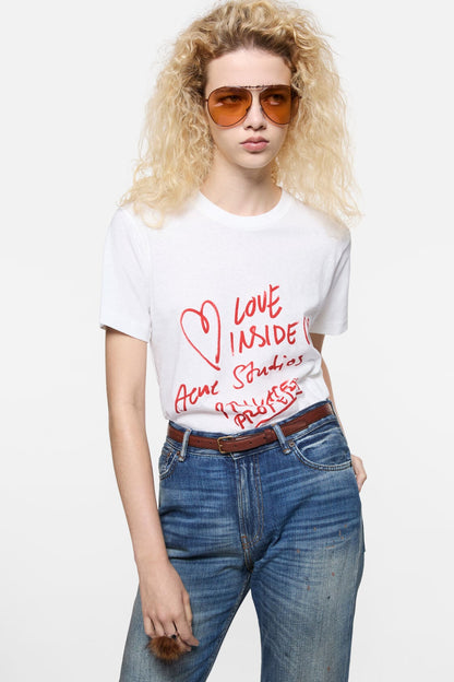 Acne Studios Graphic t-shirt - White