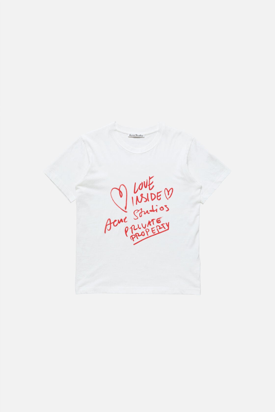 Acne Studios Graphic t-shirt - White