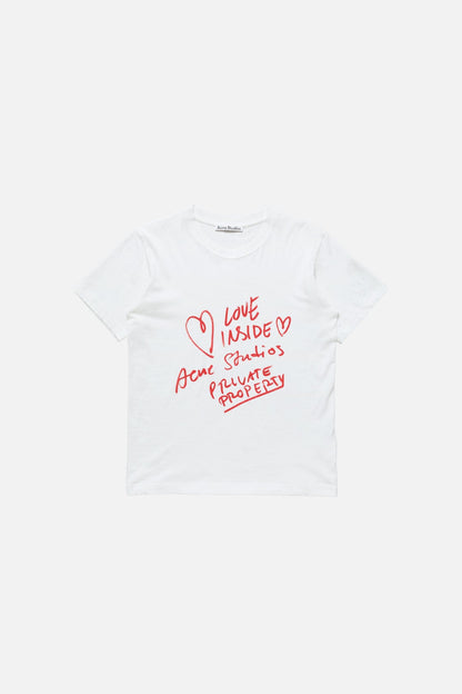 Acne Studios Graphic t-shirt - White