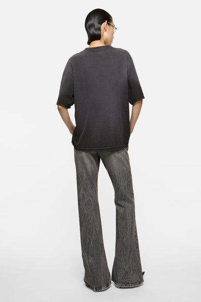 Acne Studios Graphic bat t-shirt - Faded black